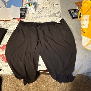 Jockey Women's 3X Adjustable Black Stretch Woven Moisture Wicking Pants